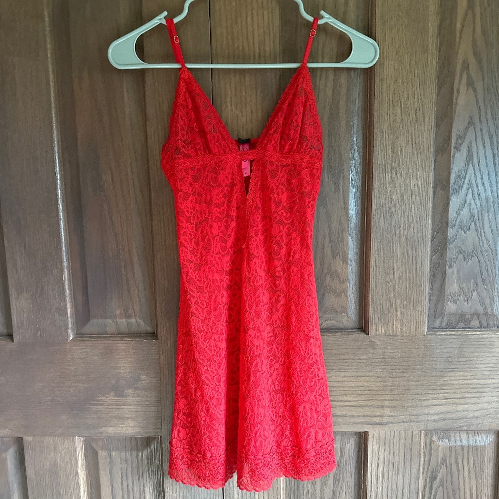 Red Victoria’s Secret Lacie Slip
